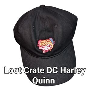Loot Crate DC Harley Quinn Adjustable Baseball Cap Dad Hat